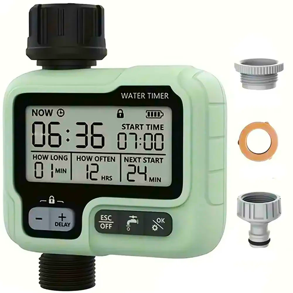 Таймер поливу автоматичний HCT-322 з дисплеєм (30644221)