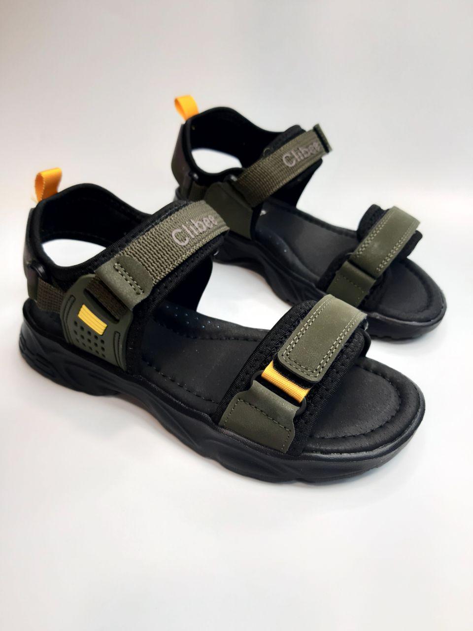 Босоножки Clibee для мальчика р. 38 22,5 см Хаки (371-2 green)