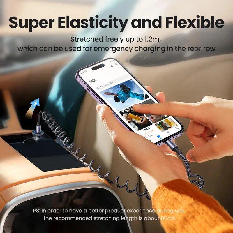 Кабель UGREEN US537 MFi Lightning to USB-C 20W PD Fast (90480) - фото 4