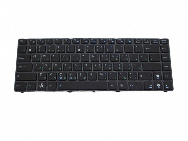 Клавиатура для ноутбука Asus N43 N43SL матовая (04GNV62KRU00)