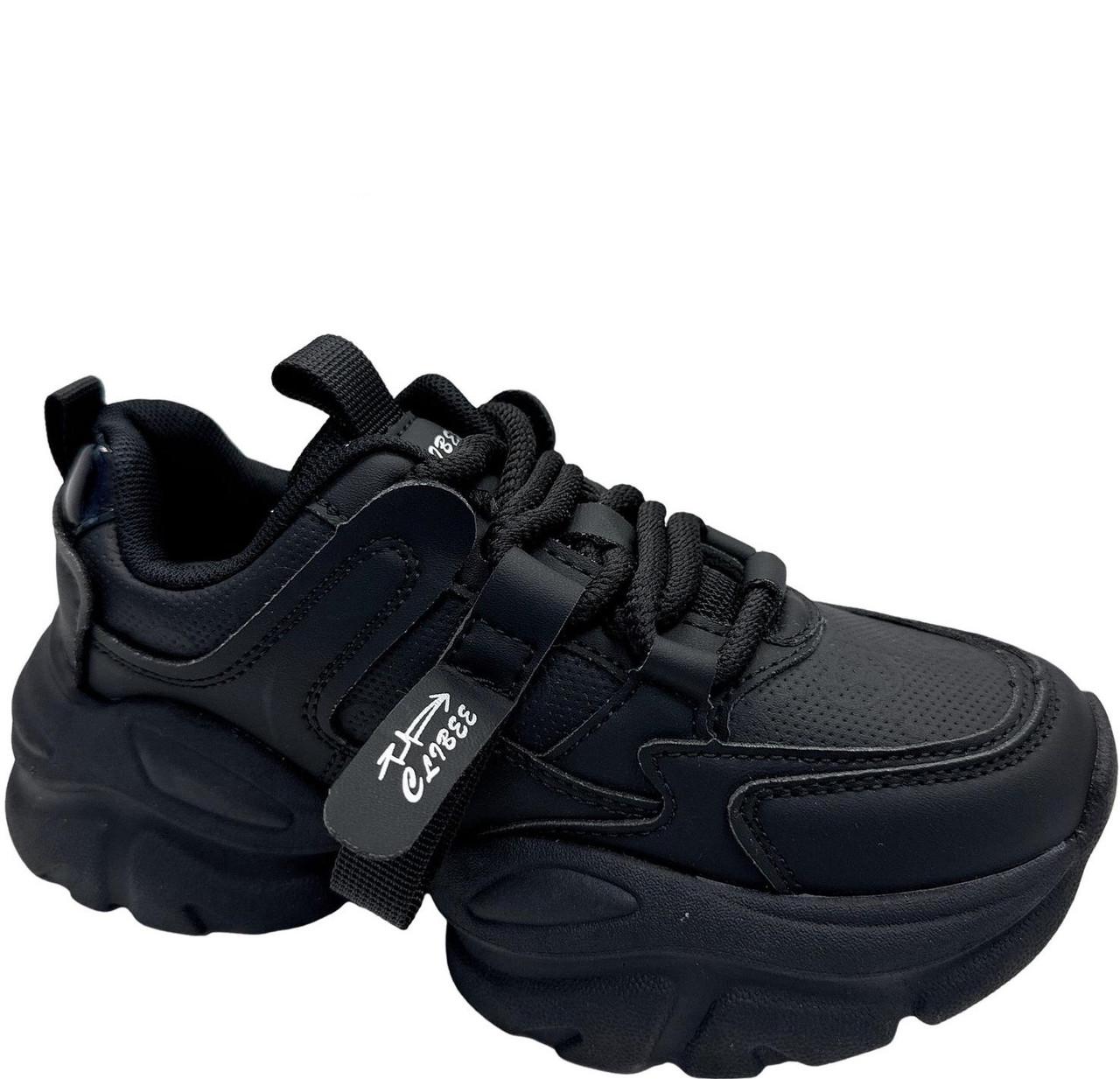 Кросівки для дівчаток Clibee EC338/38 р. 38 Чорний