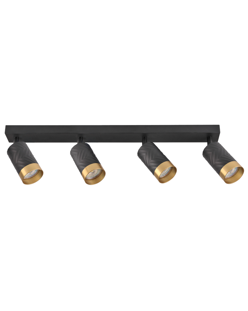 Спот Goldlux 323569 Arrias 4 GU10 4x10W IP20 Bl (12113218)