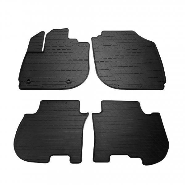 Коврики резиновые Stingray Honda Jazz IV 2015-/Fit 2013- 4 шт. Черный (1008194)