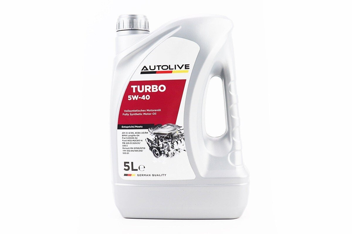 Олива моторна AUTOLIVE синтетична дизельна 5W-40 5 л (10039367)