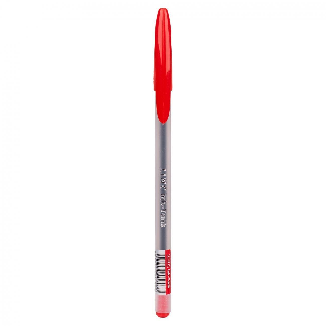 Набір ручок масляних 412218 50 шт. в уп. Червоний (MTT-193306)