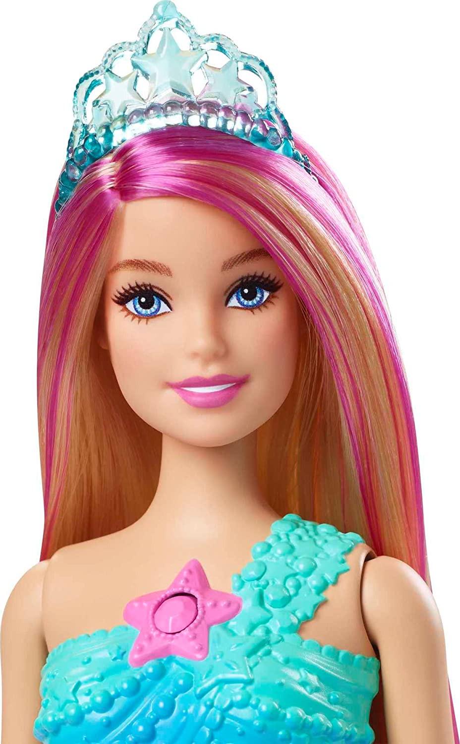 Лялька Barbie Dreamtopia Twinkle Lights Mermaid Doll (BR0258) - фото 4