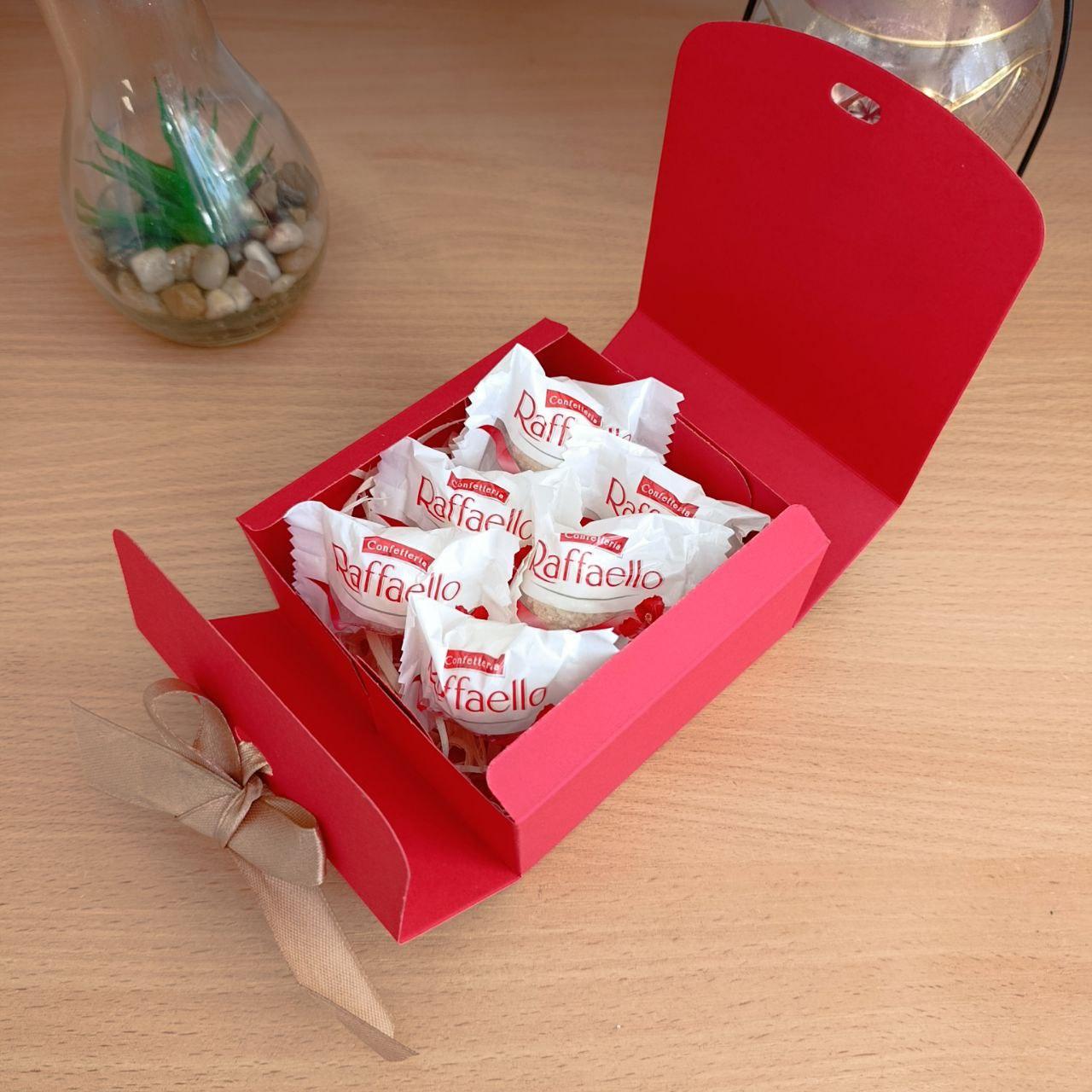 Подарочная коробка с конфетами Raffaello для девушки на день рождения/день влюбленных/8 марта праздник (ar298) - фото 3