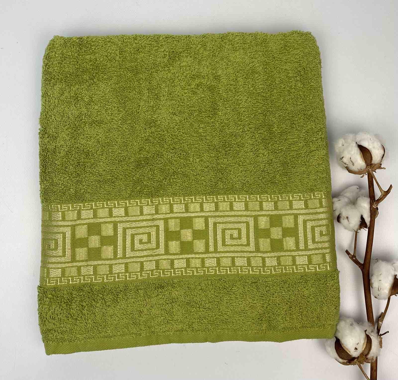 Полотенце Cottonize cod 112 70х140 см Зеленый (CN21589) - фото 1 Полотенце Cottonize cod 112 70х140 см Зеленый (CN21589) - фото 1