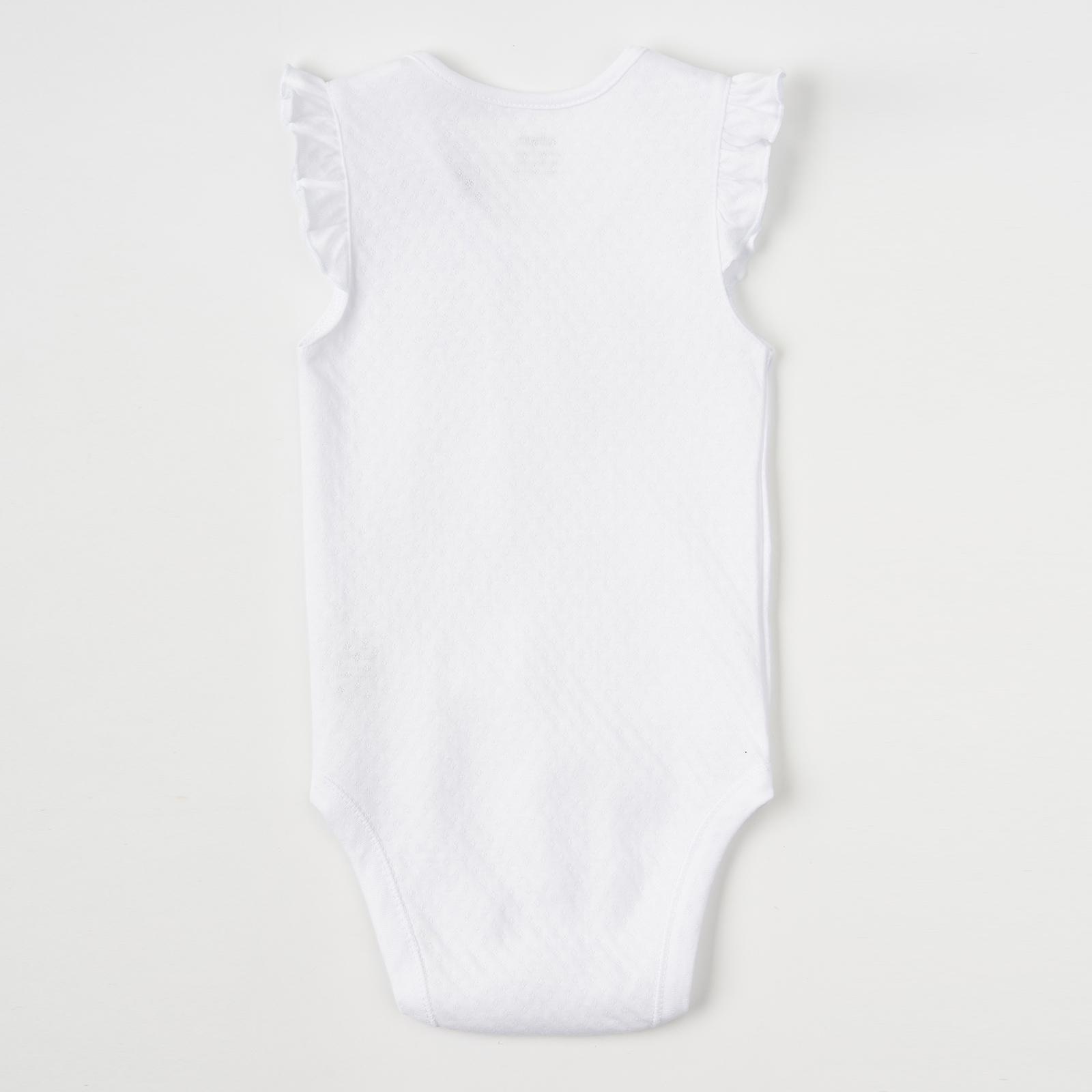 Боди с коротким рукавом Ромб 9-12 мес. 74-80 см Белый - фото 3 Боди с коротким рукавом Ромб 9-12 мес. 74-80 см Белый - фото 3