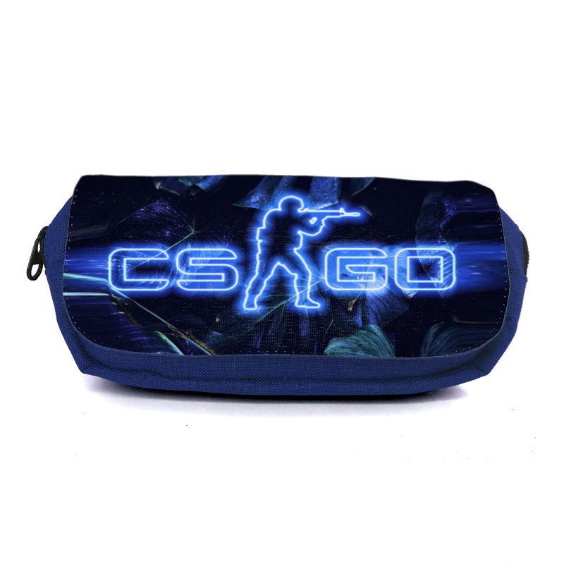 Пенал школьный Контр Забастовка CSGO-0010 Синий (1442383522)