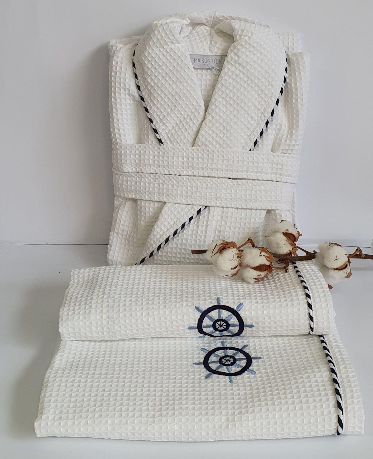 Халат мужской Maison D'or Marine M White (09MDB02M38) Халат мужской Maison D'or Marine M White (09MDB02M38)