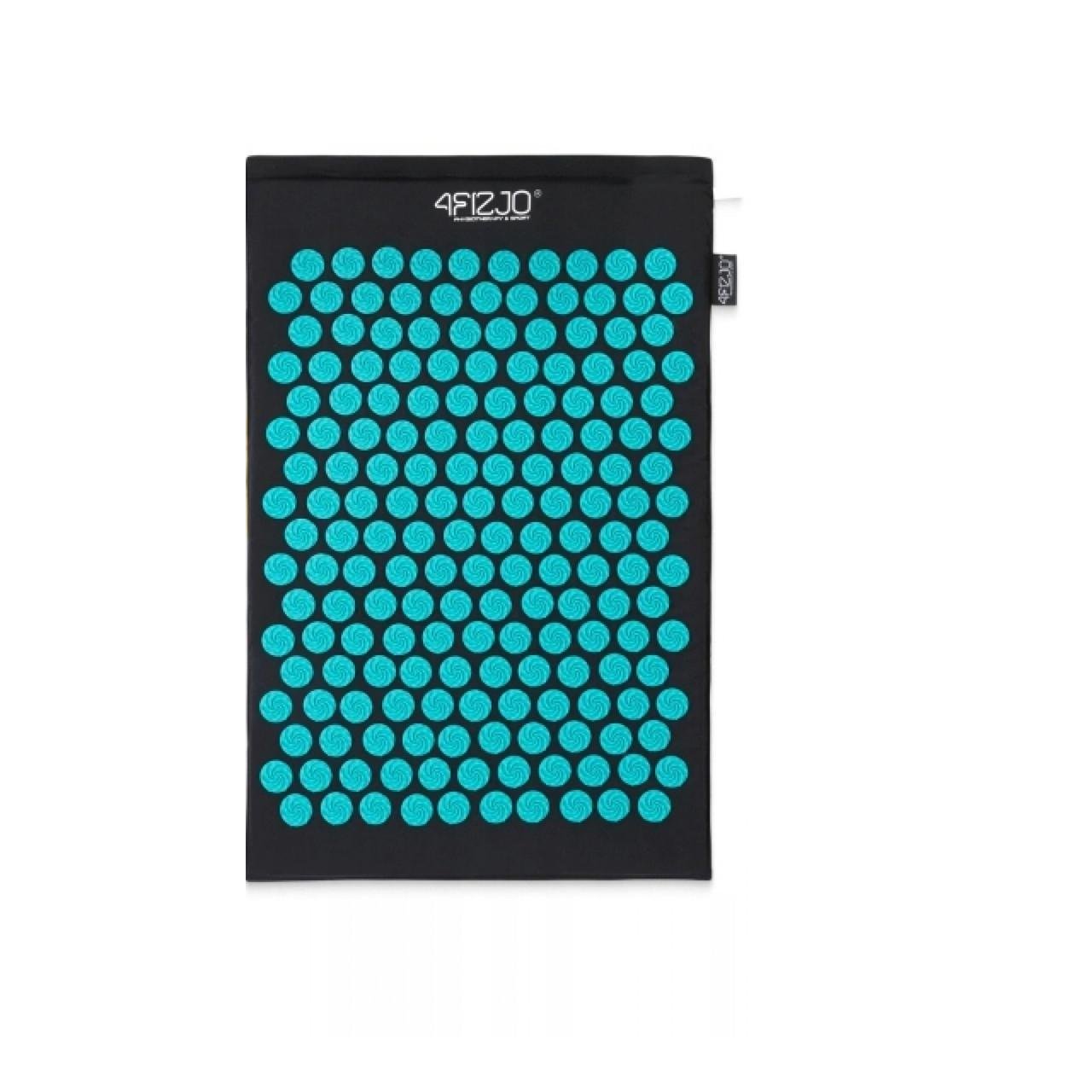 Коврик акупунктурный с подушкой 4fizjo Ergo Mat аппликатор Кузнецова Black/Blue (P-5907739313911)