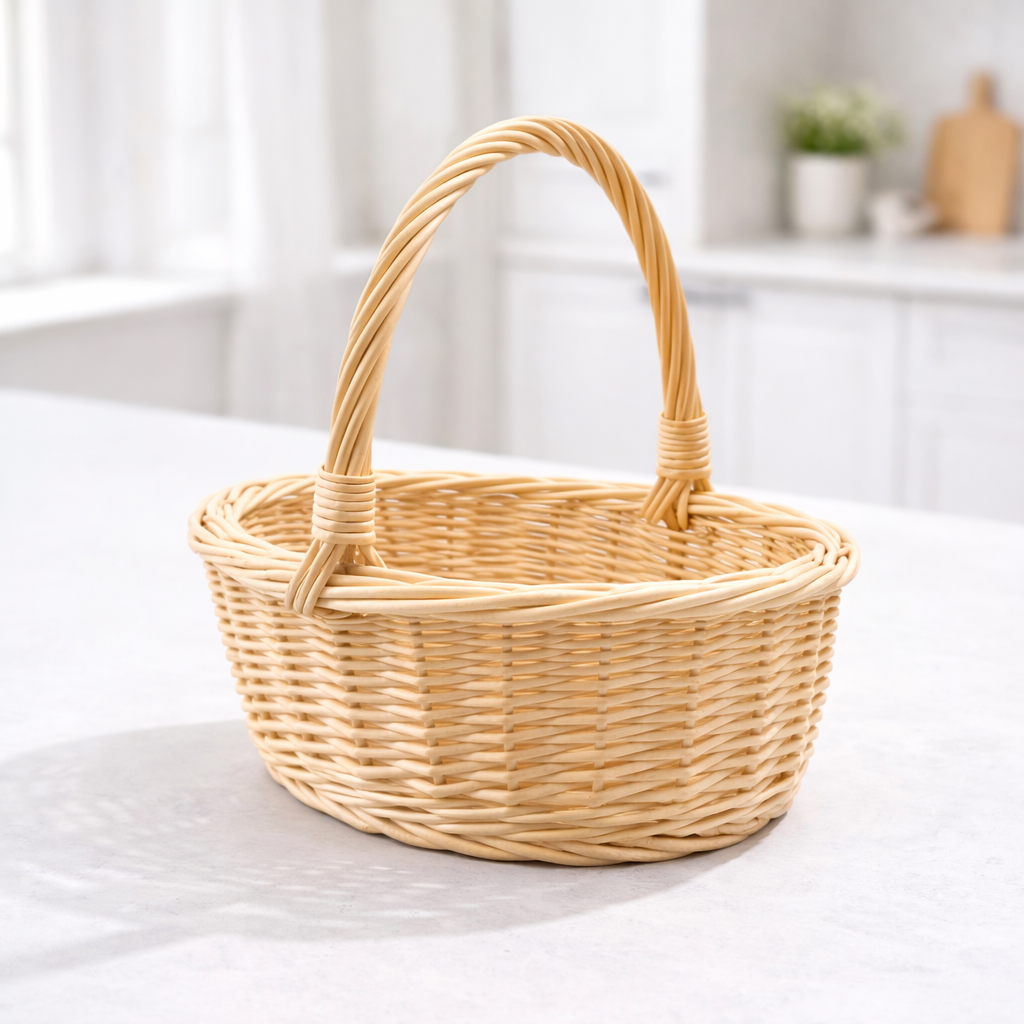 Корзина пасхальная круглая