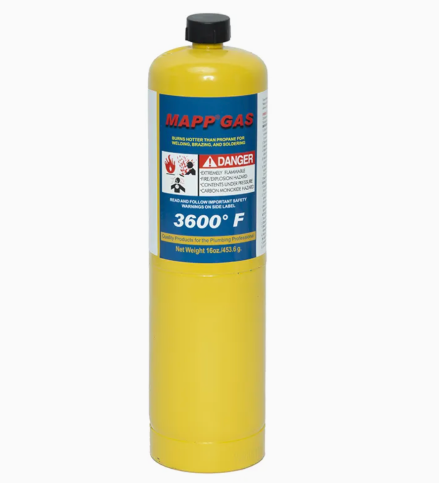 Газ MAPP для пальників та пайки балон 450 г (ІНГПМАПП-газ/gas) - фото 9 Газ MAPP для пальників та пайки балон 450 г (ІНГПМАПП-газ/gas) - фото 9