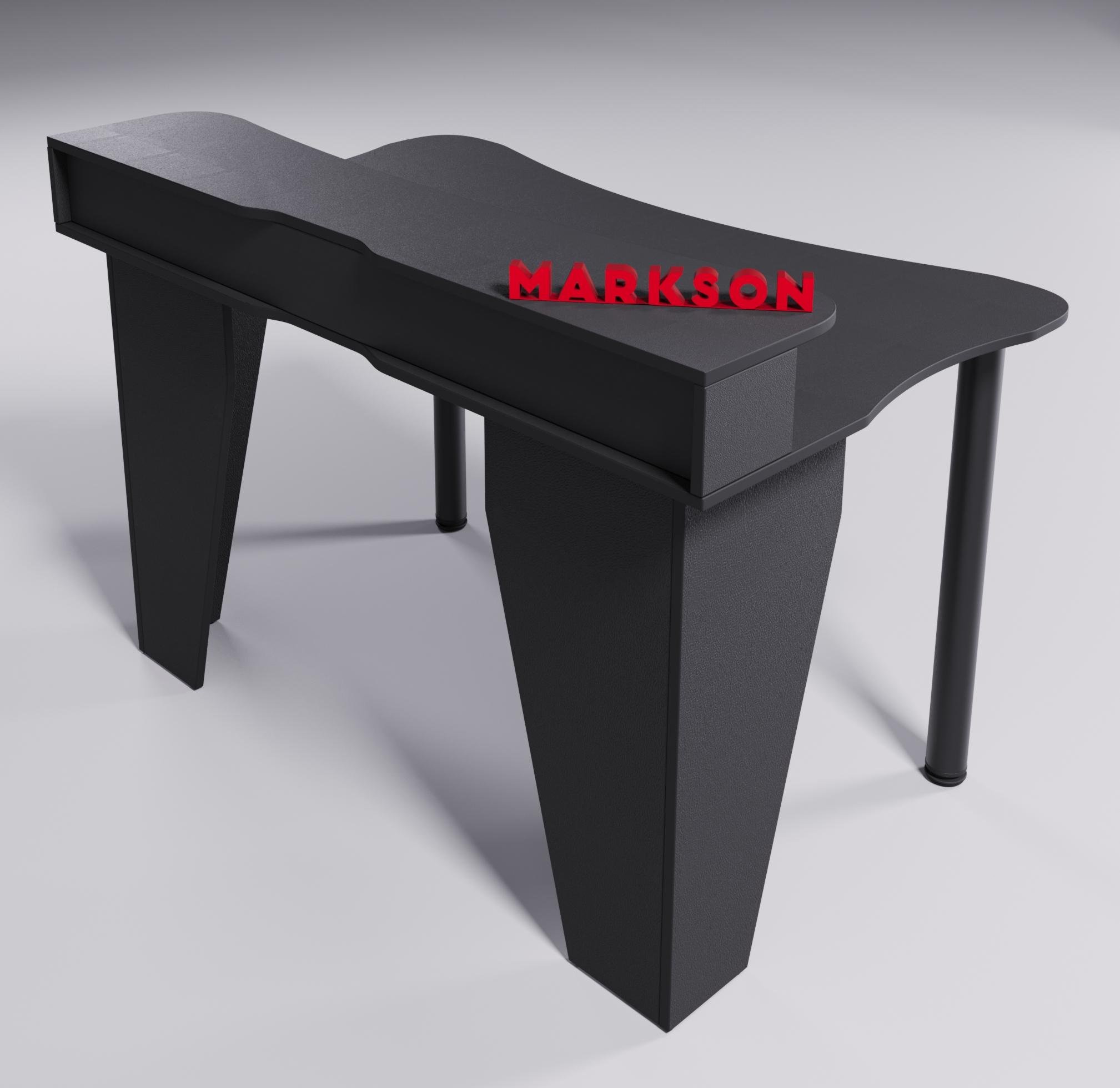 Комп'ютерний стіл ігровий ARES-PRO Чорний (MS903 -1)