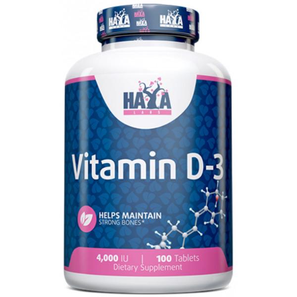 Витамин D3 Haya Labs Vitamin D3 4000 IU 100 таблеток