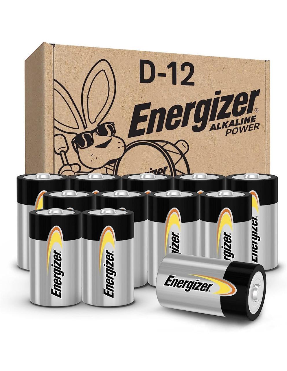Батарейка Energizer Alkaline Power D LR20 12 шт.