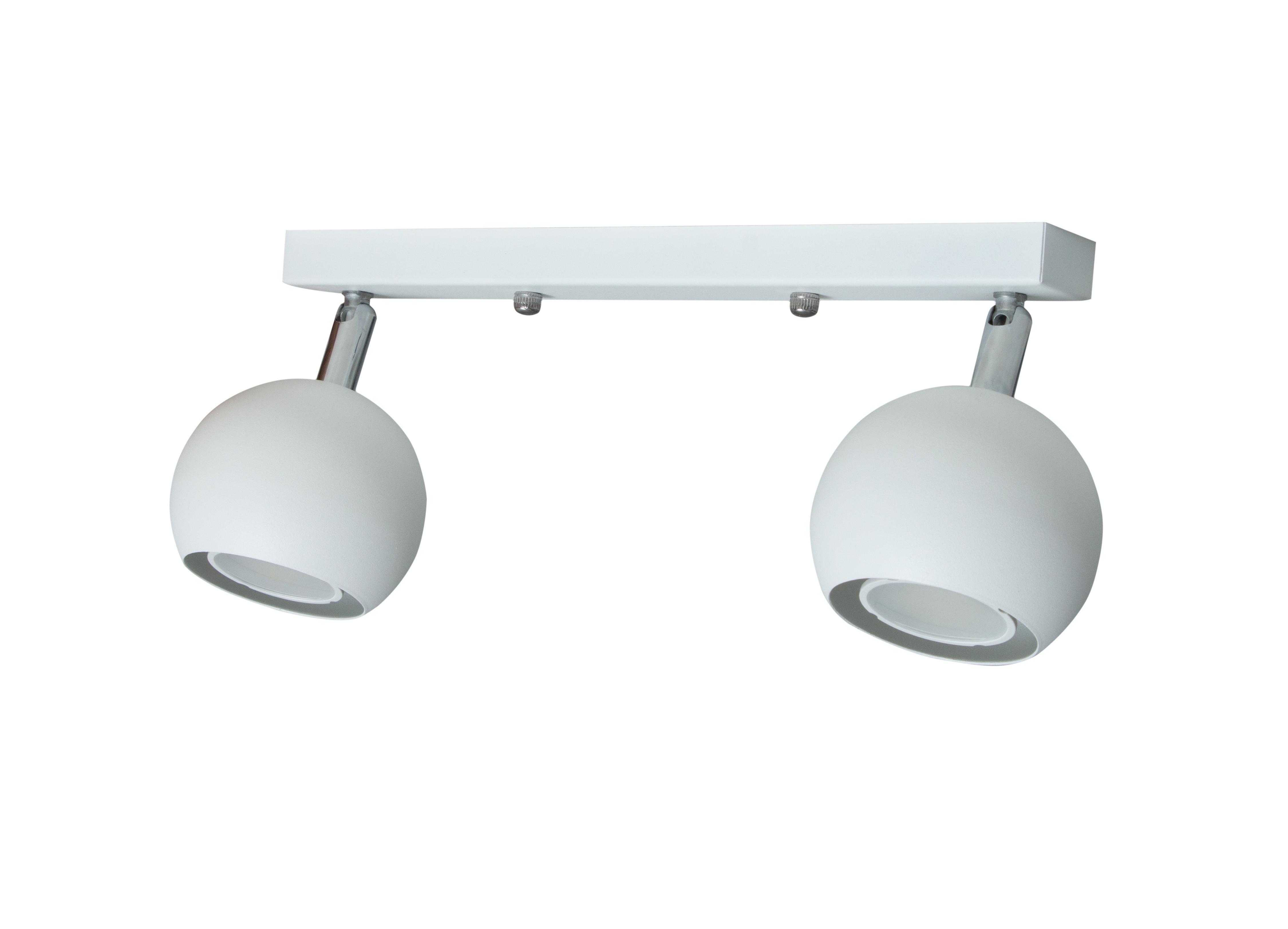 Светильник настенно-потолочный MSK Electric Core поворотный NL 11151-2 WH