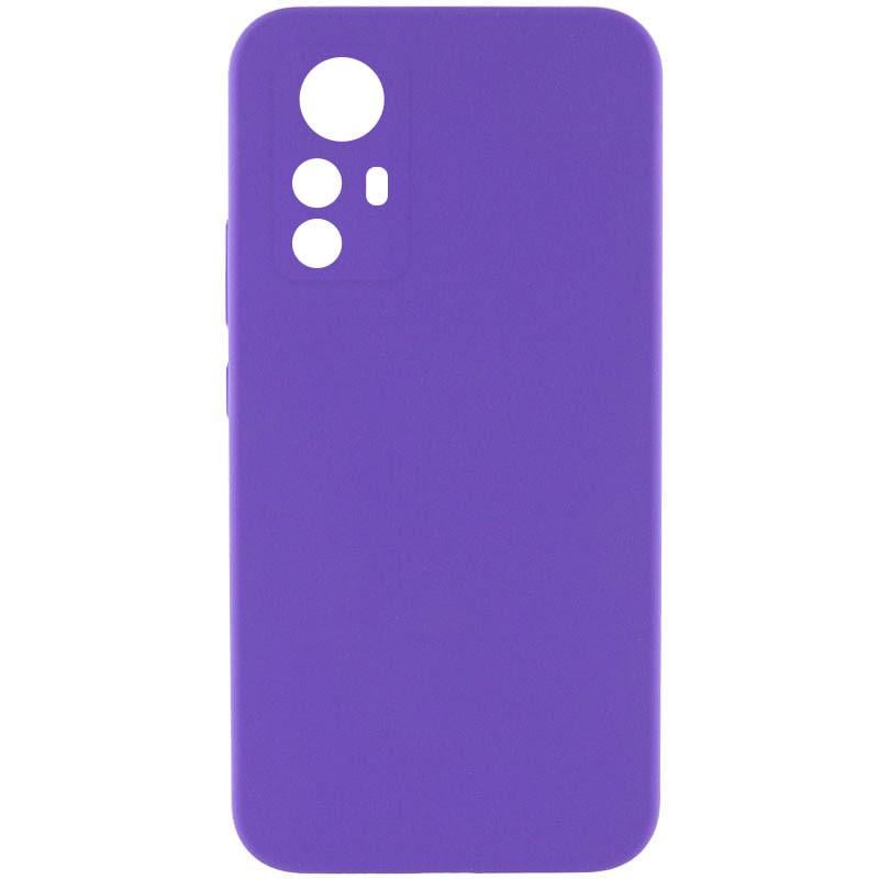 Противоударный Чехол Silicone Cover Lakshmi Full Camera (AAA) для Xiaomi Redmi Note 12S Фиолетовый/Amethyst