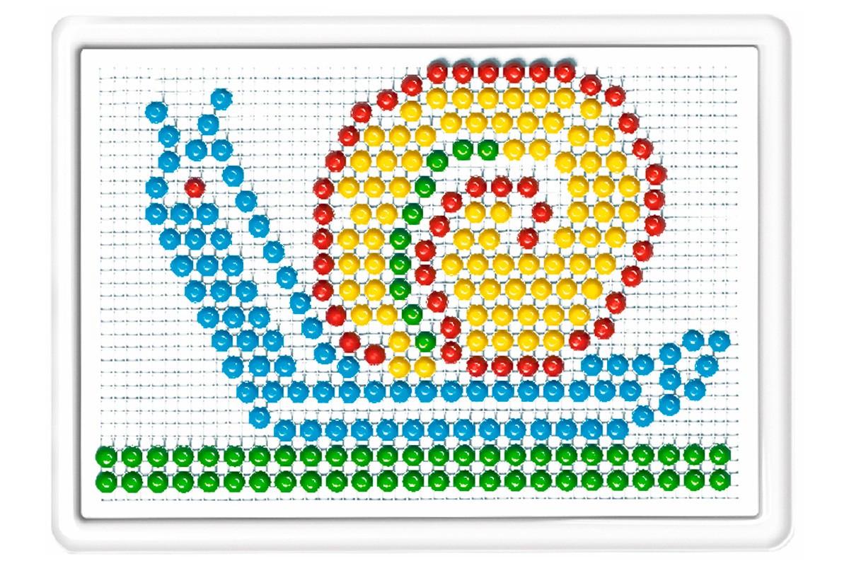 Дитяча мозаїка ТехноК No4 9 мм 4 кольори 340 шт. (3367) - фото 7 Дитяча мозаїка ТехноК No4 9 мм 4 кольори 340 шт. (3367) - фото 7