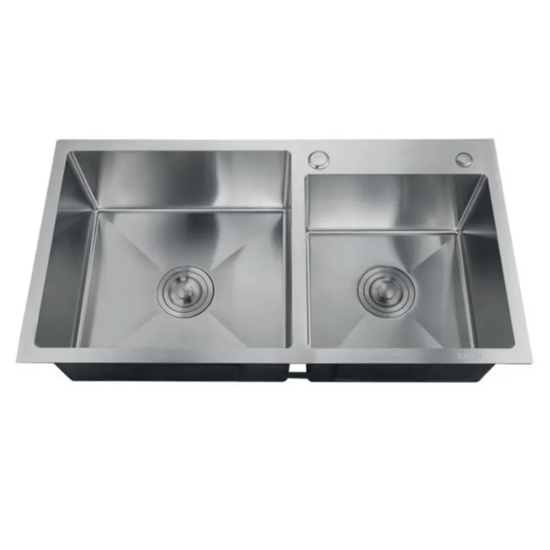 Мойка для кухни Zerix ZH7843D-215.SUS304 3.0/0.8 из нержавеющей стали SUS304 (MX1593)