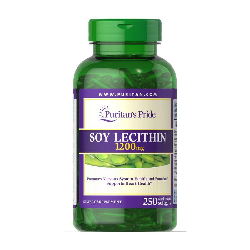 Лецитин Puritan's Pride Soy Lecithin 1200 мг 250 капс. (19159-01)