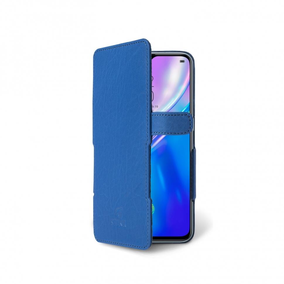 Чехол книжка Stenk Prime для Realme X2 Ярко-синий (66998)