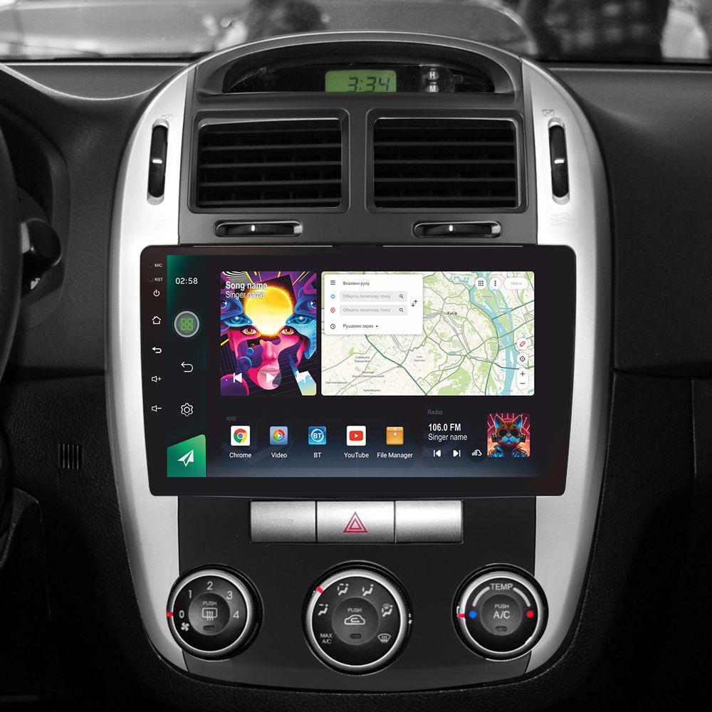 Магнітола штатна Sigma PRO 98128 2K 8/128 GB Kia Cerato 1 LD 2004-2008 F1 9" (AR-78561)