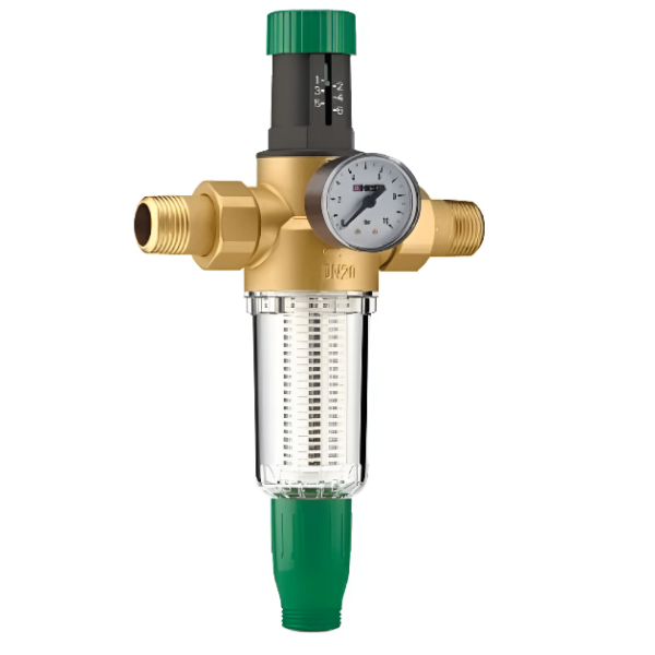 Фільтр для води Herz з редуктором тиску 1/2" (AKD9973)