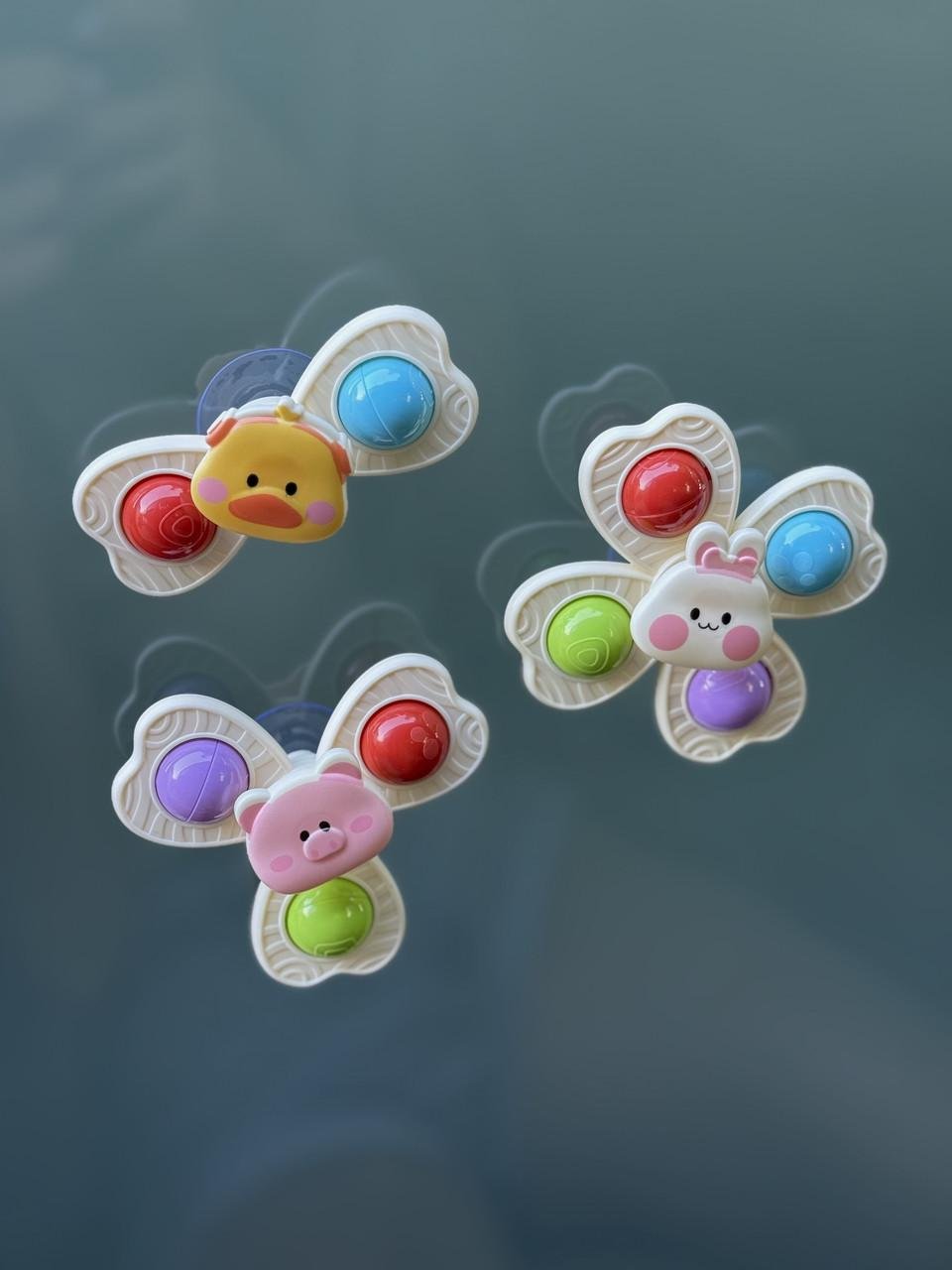 Спинер-антистресс с креплением в ванну набор 3 шт. (10) - фото 7 Спинер-антистресс с креплением в ванну набор 3 шт. (10) - фото 7