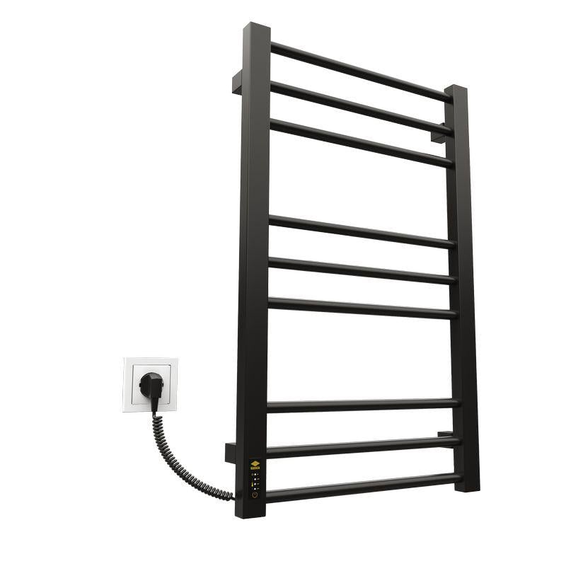 Рушникосушарка електрична KOSSER Степ 800х500/9 EL з таймером Чорний (2000962920499)