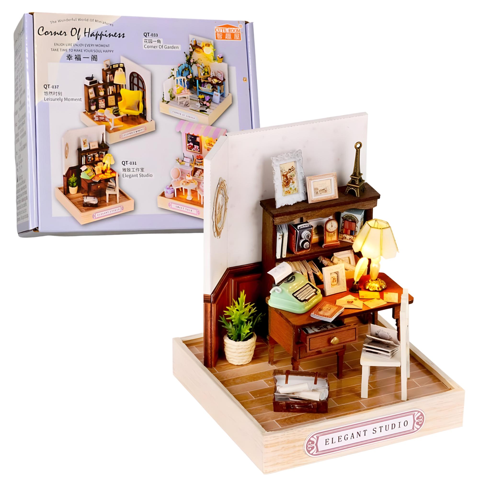 Конструктор 3D Румбокс Элегантная студия своими руками со световыми эффектами (QT-031) - фото 1 Конструктор 3D Румбокс Элегантная студия своими руками со световыми эффектами (QT-031) - фото 1