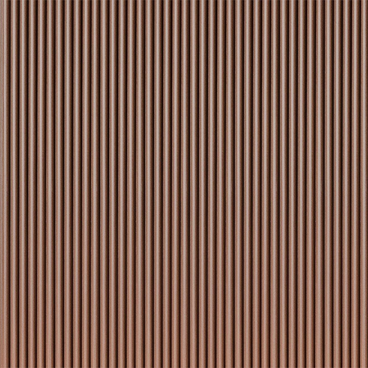 Рельс декоративный WPC круглый стеновой 3000х152х15мм Каштан (SW-00001872) - фото 6 Рельс декоративный WPC круглый стеновой 3000х152х15мм Каштан (SW-00001872) - фото 6