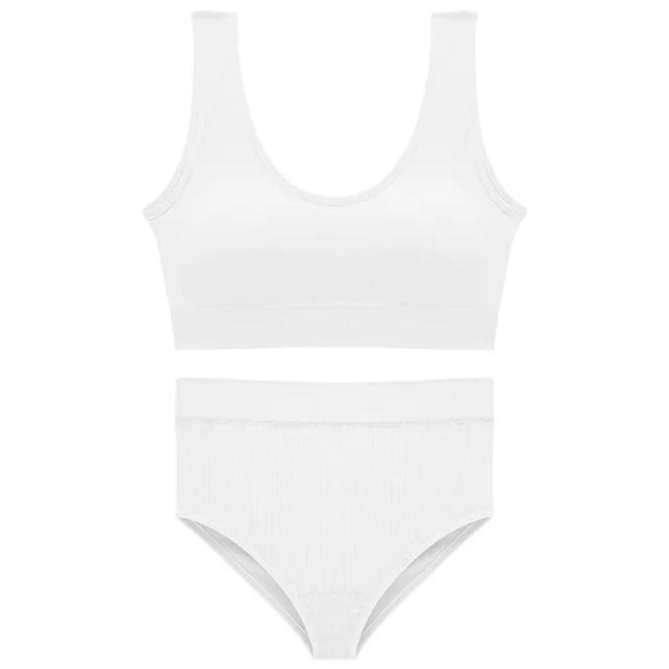 Комплект нижнего белья в рубчик S/M Лиловый (1440) - фото 9