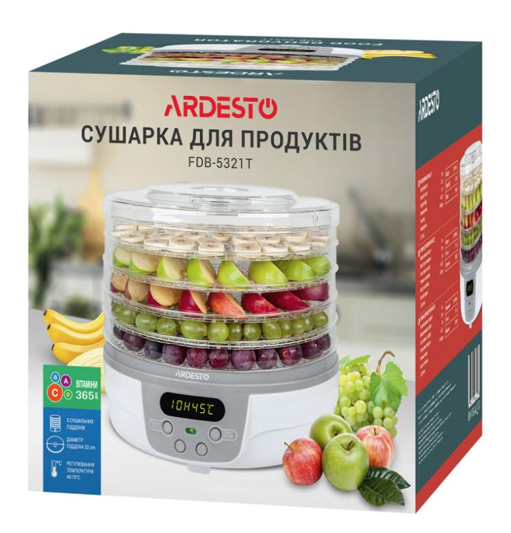 Сушарка для овочів і фруктів Ardesto FDB-5321T EU (0504) - фото 10