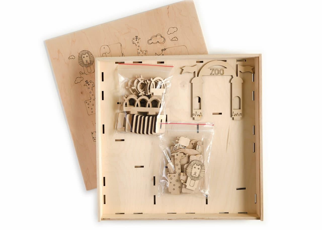 Развивающей игра-раскраска Зробив Тато Зоопарк (RZ0015) - фото 3 Развивающей игра-раскраска Зробив Тато Зоопарк (RZ0015) - фото 3