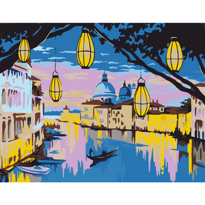Картина по номерам Rosa Венеция 35х45 см (Az-197596)