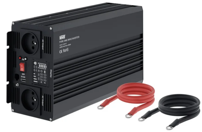 Інвертор 12230 Newell з чистою синусоїдою 2000 Вт (1975138688) - фото 6