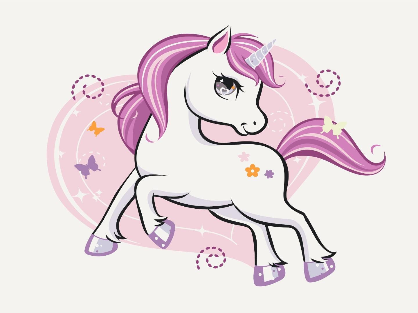 Картина за номерами Brushme Блискуча єдиноріжка 40x50 см (KBS0075) Картина за номерами Brushme Блискуча єдиноріжка 40x50 см (KBS0075)