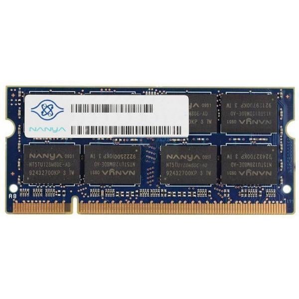 Память Nanya Оперативна пам"ять SODIMM DDR2 2Gb 800MHz PC2-6400 (NT2GT64U8HD0BN-AD)