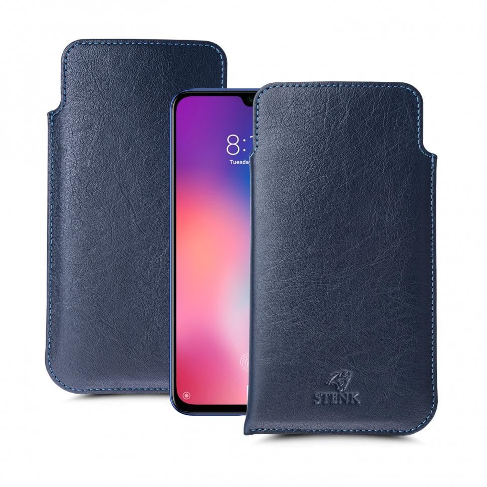 Футляр Stenk Elegance для Xiaomi Mi 9 Синий (63352)