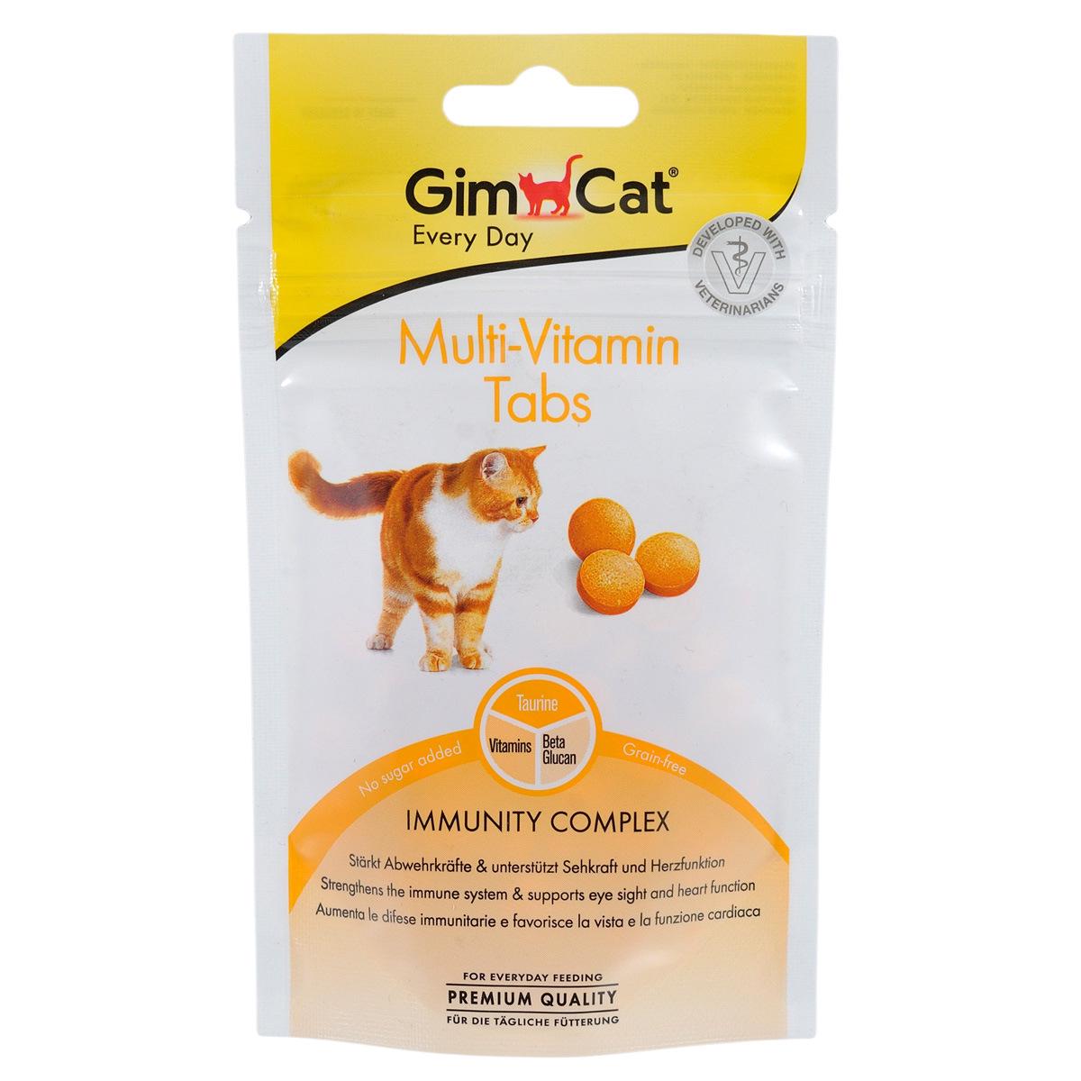 ᐉ Витамины для кошек GimCat Tabs Мультивитамин 40 г (418704/421681)
