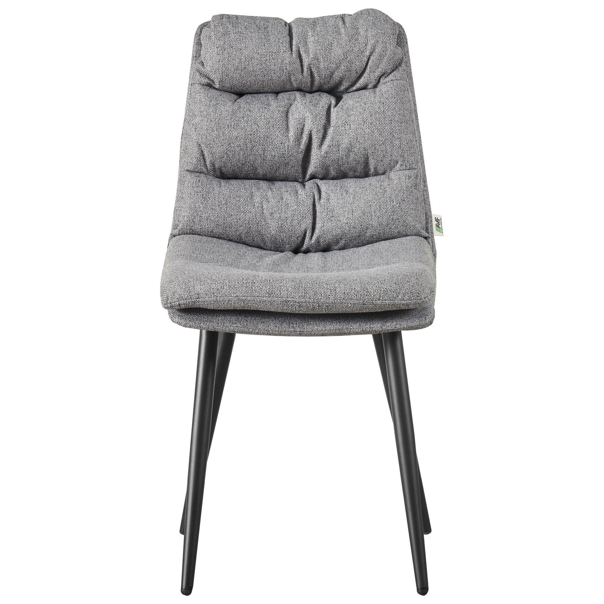 Стілець AMF Barni Чорний/Сірий (555347)
