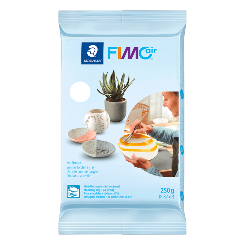 Глина полімерна самозастигаюча FIMO Air 250 г Білий (8103-0)