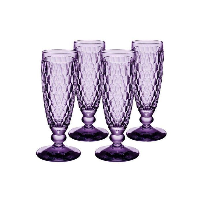 Бокалы для шампанского Villeroy & Boch Lila Boston 120 мл 4 шт.