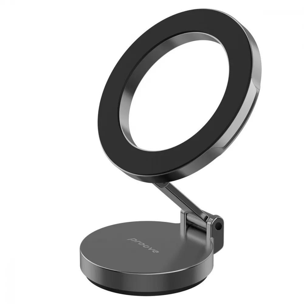 Автомобільний тримач Proove Hoop Stick-on Car Mount Magnetic Ring Black