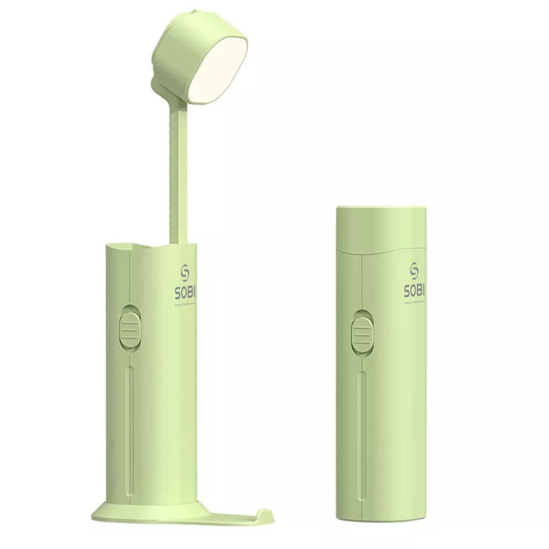 Лампа с повербанком Sobi D16 5000 mAh Green