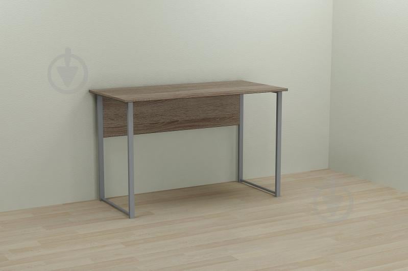 Компьютерный стол Ferrum-decor Курт 75x100x70 серый ДСП Дуб Сонома Труфель 16мм Компьютерный стол Ferrum-decor Курт 75x100x70 серый ДСП Дуб Сонома Труфель 16мм