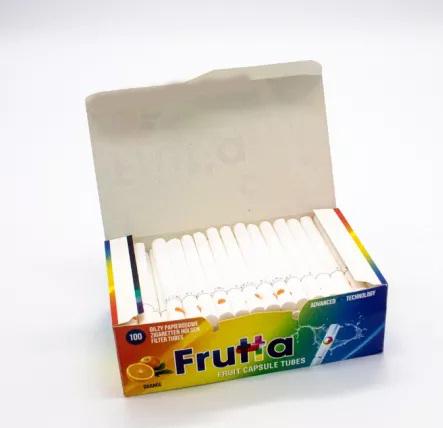Гильзы сигаретные Frutta Orange с капсулой 100 шт. (5903240299577) - фото 2 Гильзы сигаретные Frutta Orange с капсулой 100 шт. (5903240299577) - фото 2