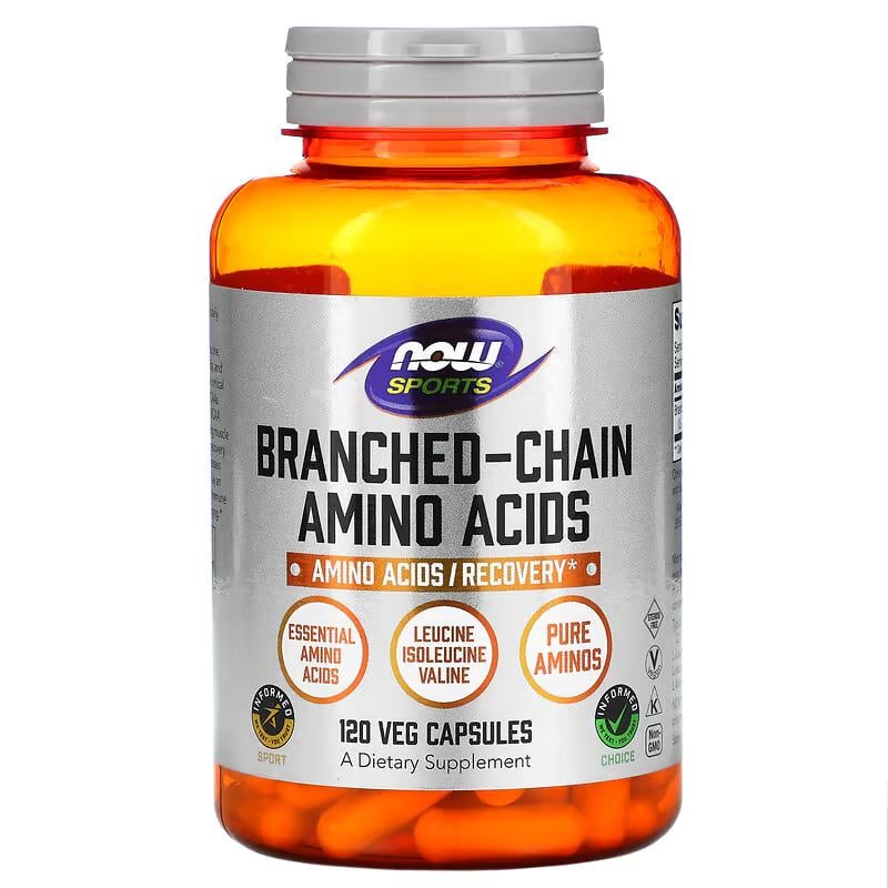 Амінокислоти Sports, Branched-Chain Amino Acids 120 вег.кап